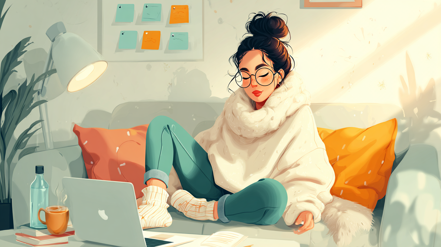 Как работать во врем простуды